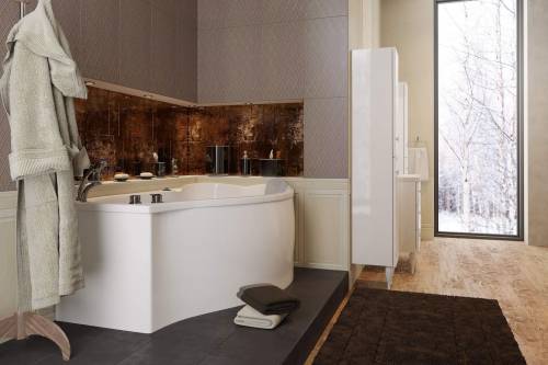 Ванна 1Marka Gracia 160*95 правая