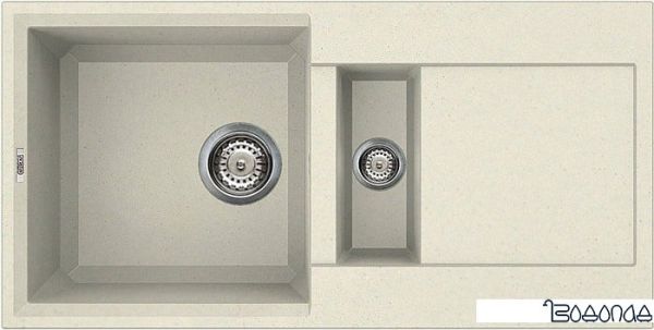 Кухонная мойка Elleci Easy 425 Bianco Antico 62