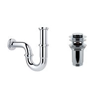 Сифон и донный клапан Wellsee Drainage System 182102001 (состоит из 182102000, 182129000)