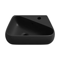Настенная или накладная раковина Lavinia Boho Bathroom Sink 33311070, 44*27 (матовый черный)