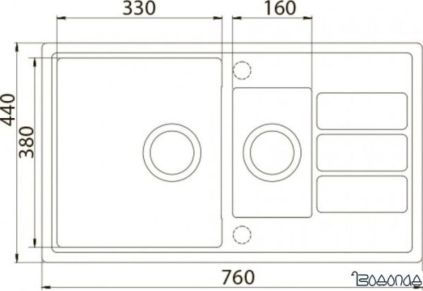 Кухонная мойка ZorG ECO 4 (песочный) Кухонная мойка ZorG ECO 4 (песочный)