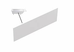 Экран Вега, Лира 170 фронтальный, PFI акрил, белый глянцевый, 02010009