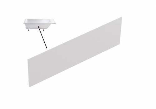 Экран Вега, Лира 170 фронтальный, PFI акрил, белый глянцевый, 02010009