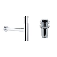 Сифон и донный клапан Wellsee Drainage System 182119002 (состоит из 182119000, 182134000)