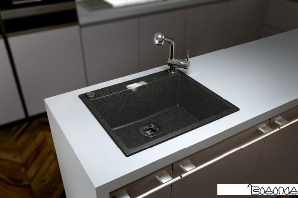 Кухонная мойка Tolero Loft TL-580 (черный)