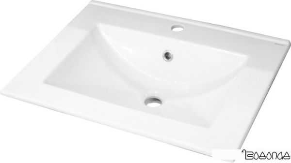 Умывальник Керамин Бергамо Нова 70 (белый) фото 1