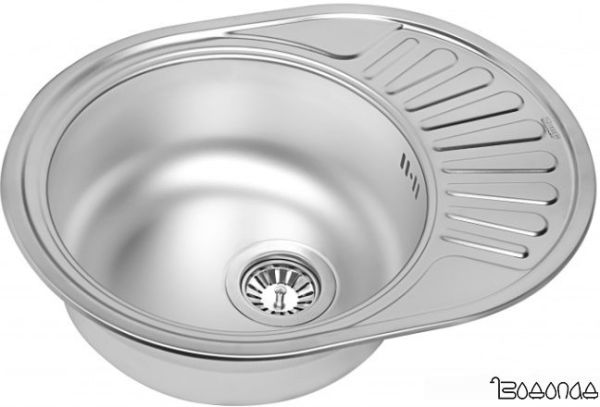 Кухонная мойка ZorG ZCL 5845 OV (микродекор) фото 3 Кухонная мойка ZorG ZCL 5845 OV (микродекор) фото 3