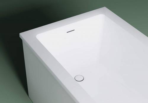 Ванна из искусственного камня Astra-Form Нейт c щелевым переливом