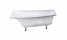 Ванна Astra-Form Скат 170x75x50 пустая, литой мрамор, левая, белая глянцевая, 01010014