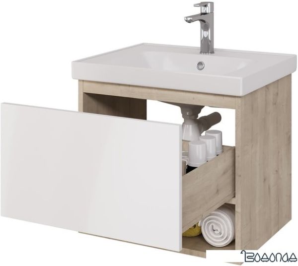 Мебель для ванных комнат Dreja Тумба под умывальник Perfecto 60 99.0811 фото 4