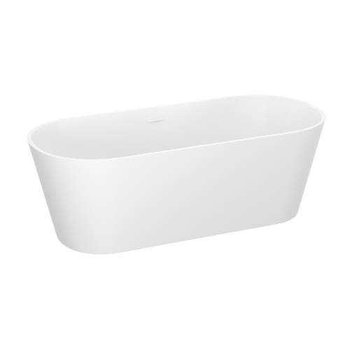 Отдельностоящая  акриловая ванна Wellsee Shell 28170202R, 150*73 см, цвет белый глянец.  Набор 4 в 1: ванна 281702000, ножки, экран, слив-перелив глянцевый белый  231922000.