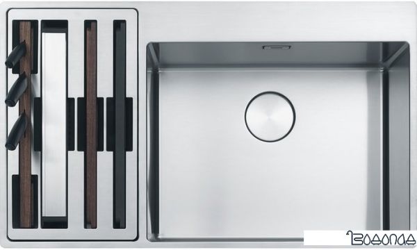Кухонная мойка Franke Box Center BWX 220-54-27 TL 127.0538.260 Кухонная мойка Franke Box Center BWX 220-54-27 TL 127.0538.260