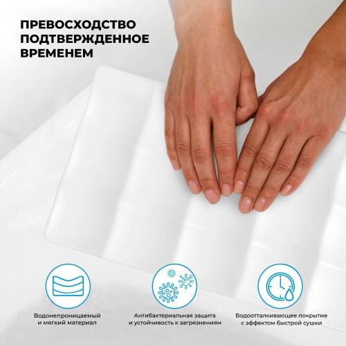 Подголовник для ванны Wellsee Useful Extras 261907000 (гелевый, белый)
