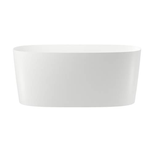 Отдельностоящая акриловая ванна Wellsee Câlin 230201002, 140*70 см Набор 4 в 1: ванна 230201000, ножки, экран, слив-перелив глянцевый белый 231922000.