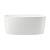Отдельностоящая акриловая ванна Wellsee Câlin 230201002, 140*70 см Набор 4 в 1: ванна 230201000, ножки, экран, слив-перелив глянцевый белый 231922000.