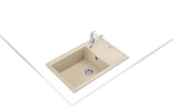 Кухонная мойка TEKA Stone 60 S-TG 1B 1D (песочный бежевый)