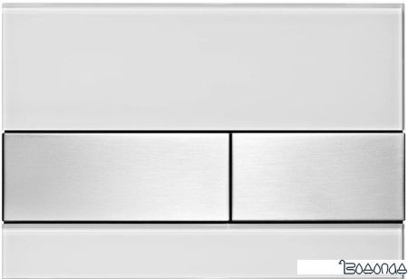 Tece Square 9240801 (белый/нержавеющая сталь) фото 1