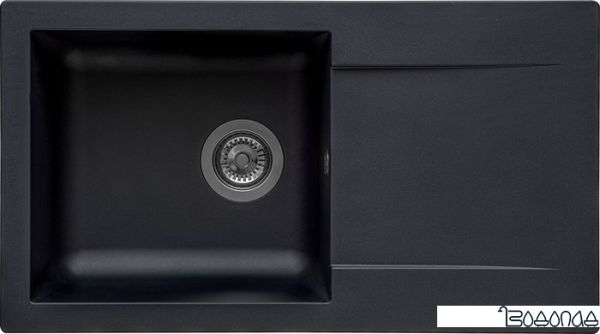 Кухонная мойка Aquasanita Ecotek 200 (черный матовый 611M) Кухонная мойка Aquasanita Ecotek 200 (черный матовый 611M)