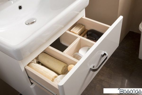 Акватон Америна 60 Н Тумба белая (1.A169.2.01A.M01.0)