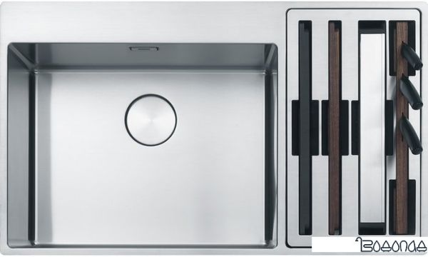 Кухонная мойка Franke Box Center BWX 220-54-27 TL 127.0538.259 Кухонная мойка Franke Box Center BWX 220-54-27 TL 127.0538.259