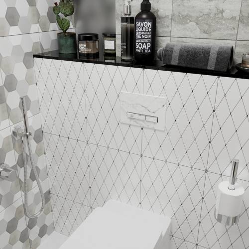 Инсталляция для унитаза комплект 5 в 1 Lavinia Boho Relfix 77020069: система инсталляции для подвесного унитаза, удлиненный комплект креплений, шумоизоляция, кнопка смыва, диспенсер