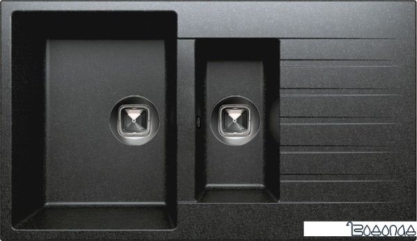 Кухонная мойка Tolero R-118 (черный) Кухонная мойка Tolero R-118 (черный)