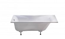 Ванна Astra-Form Вега 170x70 пустая, литой мрамор, белая глянцевая, 01010002