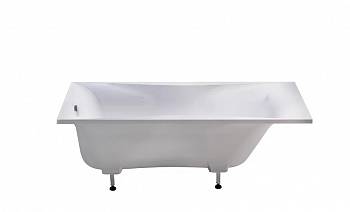 Ванна Astra-Form Вега 170x70 пустая, литой мрамор, белая глянцевая, 01010002