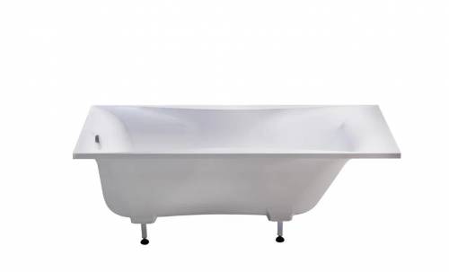 Ванна Astra-Form Вега 170x70 пустая, литой мрамор, белая глянцевая, 01010002