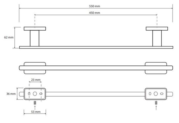 Держатель для полотенца Bemeta Niki 153104042 фото 2