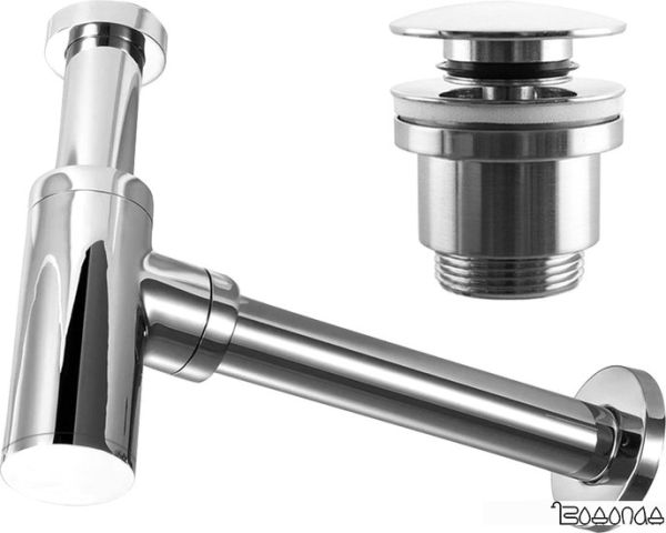 Сифон Calani Klik Klak CAL-A0004 (хром) фото 1