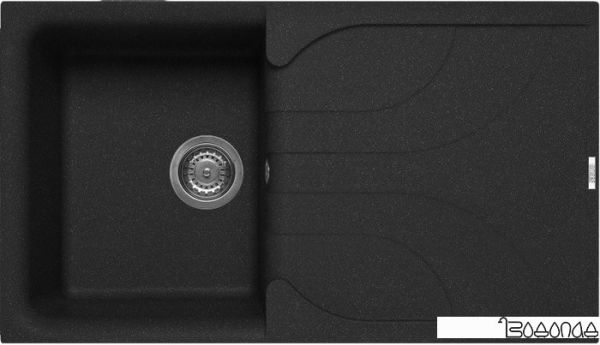 Кухонная мойка Elleci Ego 400 Nero Pietra G54