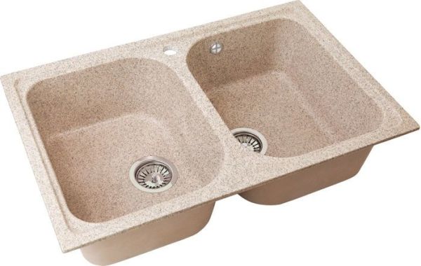Кухонная мойка Gran-Stone GS-15 (302 песок)