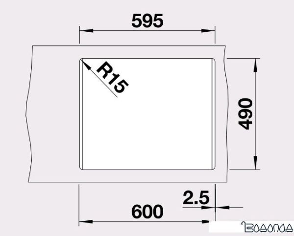 Кухонная мойка Blanco Pleon 6 (кофе) [521688]