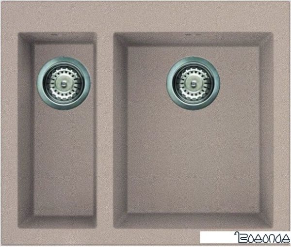 Кухонная мойка Elleci Quadra 150 Tortora G43
