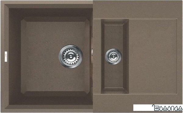 Кухонная мойка Elleci Easy 325 Tortora G43