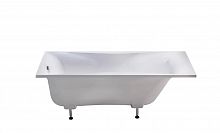 Ванна Astra-Form Вега 170x75 пустая, литой мрамор, белая глянцевая, 01010043