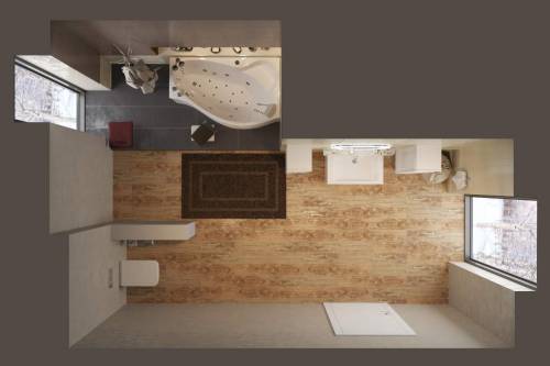 Ванна 1Marka Gracia 160*95 правая