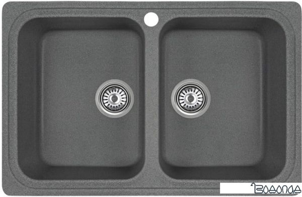 Кухонная мойка Gran-Stone GS-15 (309 темно-серый)
