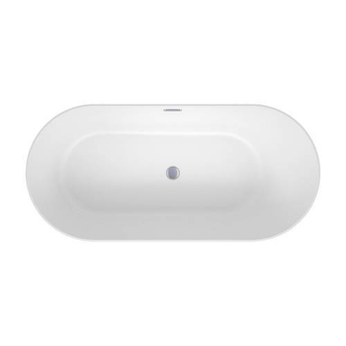Отдельностоящая  акриловая ванна Wellsee Saint-Germain 28270101R, 150*70 см, цвет белый  глянец. Набор 4 в 1: ванна 282701000, ножки, экран, слив-перелив хром  231921000.