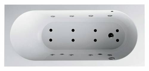 Квариловая ванна Villeroy & Boch Oberon UBQ180OBE2V-01 alpin