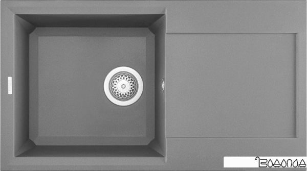 Кухонная мойка Elleci Easy 290 Titanium 73