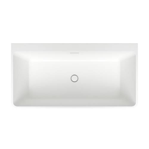 Отдельностоящая акриловая ванна Wellsee Graceful Pro 230902002, 150*77 см Набор 4 в 1: ванна 230902000, ножки, экран, слив-перелив глянцевый белый 231917000.