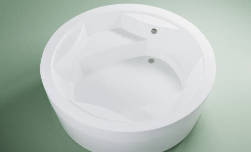 Ванна Astra-Form Аврора 186.3x186.3 пустая, акрил, белая глянцевая, 01010038