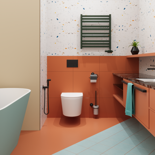 Подвесной унитаз Wellsee Éclatant RimFree 182615001