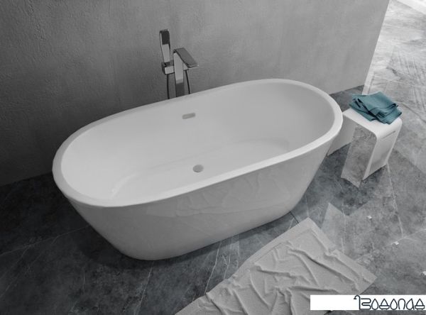 Ванна 1Марка Aima Tondo 174x80 фото 4