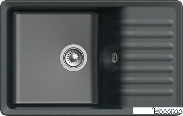 Кухонная мойка GranFest QUARZ GF-ZW72 (черный) Кухонная мойка GranFest QUARZ GF-ZW72 (черный)