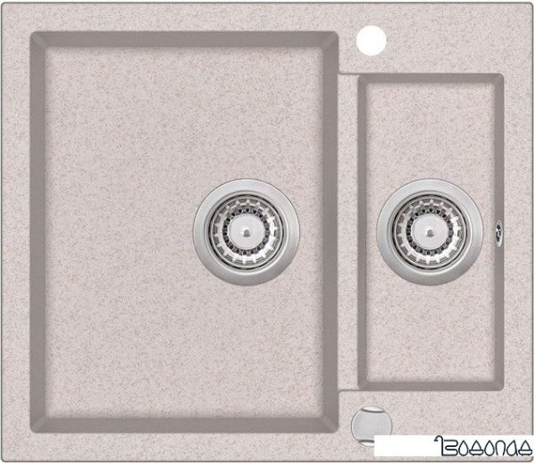 Кухонная мойка Aquasanita Tesa SQT150AW (beige 110) фото 1