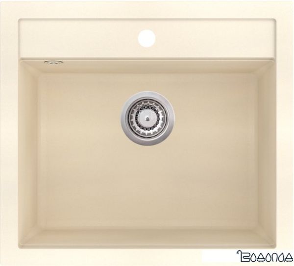 Кухонная мойка Aquasanita Quadro SQQ100W (миндаль 113) Кухонная мойка Aquasanita Quadro SQQ100W (миндаль 113)