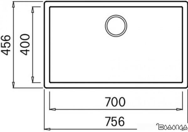 Кухонная мойка Elleci Zen 130 Black K86